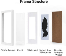 Load image into Gallery viewer, Framed 8x10 Silhouettes