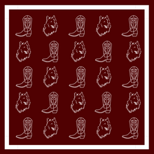 Load image into Gallery viewer, Texas A&amp;M Bandana Gameday Scarf (3 PRINTS AVAILABLE)