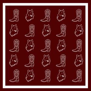 Texas A&M Bandana Gameday Scarf (3 PRINTS AVAILABLE)