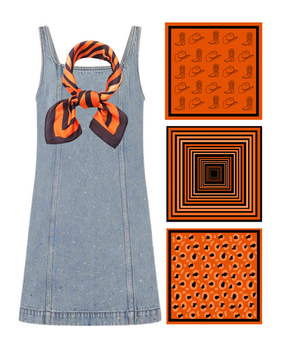 Oklahoma State Bandana Gameday Scarf (3 PRINTS AVAILABLE)