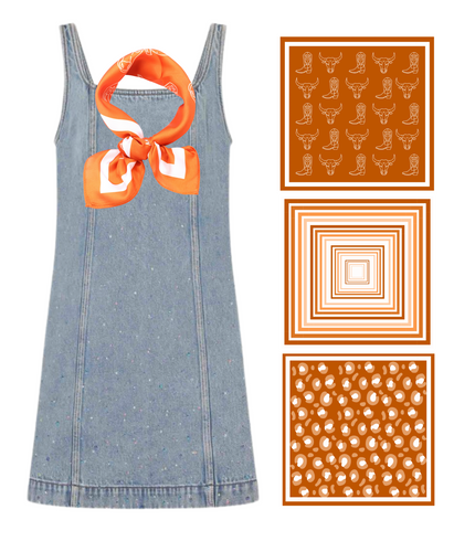 Texas Bandana Gameday Scarf (3 PRINTS AVAILABLE)