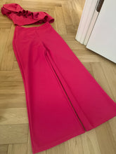 Load image into Gallery viewer, 105. Pink Pants and Ruffle Top Size M (VGUC)