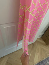 Load image into Gallery viewer, 57. Sailor + Sailor Pink Bamboo Trellis Maxi Size S (NWOT)