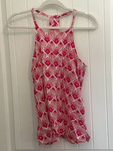 Load image into Gallery viewer, 150. Escapada Pink Ikat Print Tank Size S (VGUC)