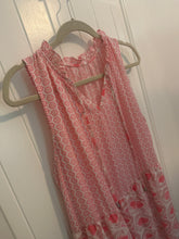 Load image into Gallery viewer, 41. Pink Ikat Maxi Dress Size XL (VGUC)