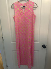 Load image into Gallery viewer, 57. Sailor + Sailor Pink Bamboo Trellis Maxi Size S (NWOT)