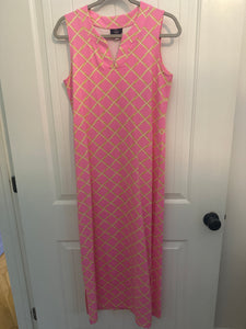 57. Sailor + Sailor Pink Bamboo Trellis Maxi Size S (NWOT)