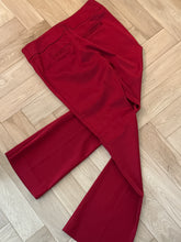 Load image into Gallery viewer, 79. CACHE Red Silky Pants Size 4 (VGUC)