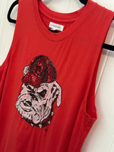 Load image into Gallery viewer, 88. Stewart Simmons UGA Sequin Dress Size M (VGUC)