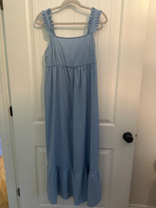 48. Baby Blue Maxi Size L (VGUC)