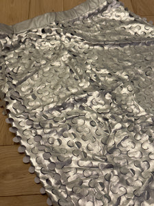172. Metallic Punch Outs Pencil Skirt Size L