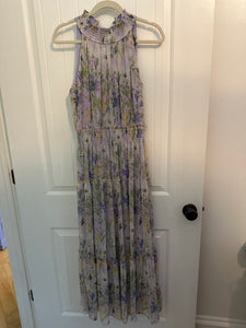43. Taylor Lavender Floral Maxi Size 6 (VGUC)