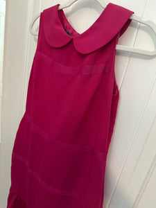 86. MUSE Pink Collar Dress Size 8 (VGUC)