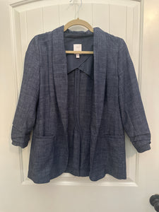 104. Lauren Conrad Denim Blazer Size S (VGUC)