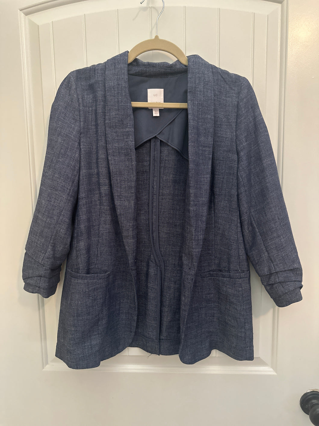 104. Lauren Conrad Denim Blazer Size S (VGUC)