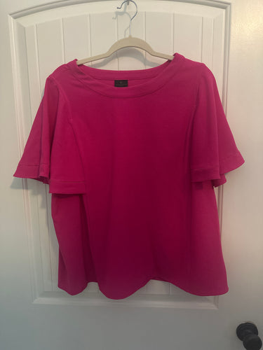 39. Vince Camuto Pink Blouse Too Size XL (VGUC)
