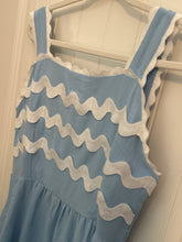 Load image into Gallery viewer, 80. Blue Ric Rac Dress Size XL (NWOT)