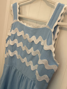 80. Blue Ric Rac Dress Size XL (NWOT)