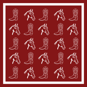 Oklahoma Bandana Gameday Scarf (3 PRINTS AVAILABLE)