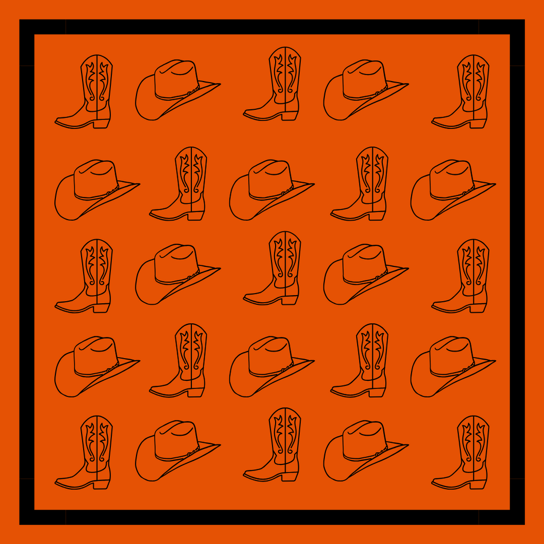 Oklahoma State Bandana Gameday Scarf (3 PRINTS AVAILABLE)