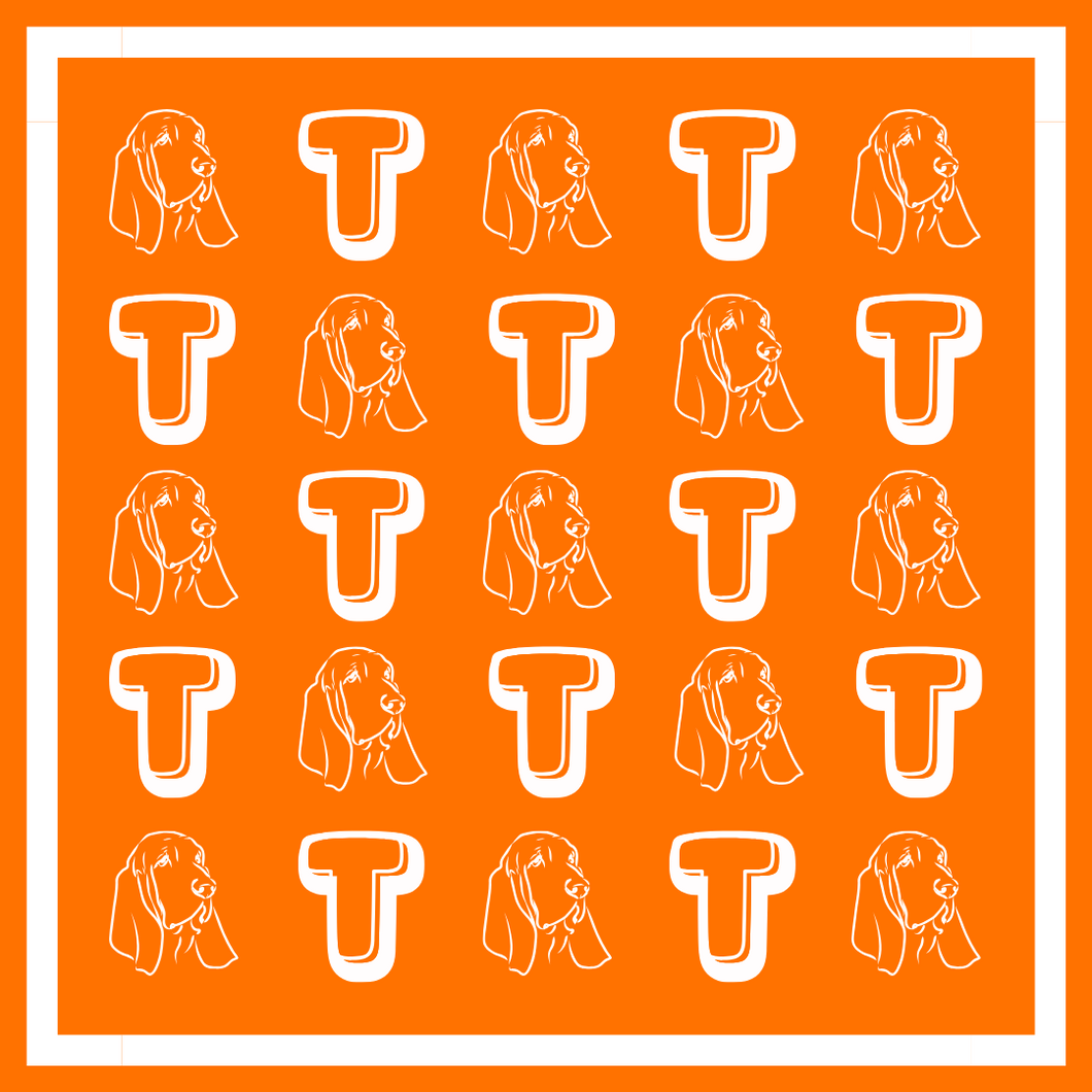 Tennessee Bandana Gameday Scarf (3 PRINTS AVAILABLE)