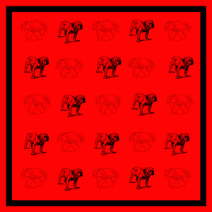 Georgia Bandana Gameday Scarf (3 PRINTS AVAILABLE)