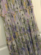 Load image into Gallery viewer, 43. Taylor Lavender Floral Maxi Size 6 (VGUC)