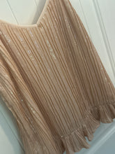 Load image into Gallery viewer, 34. RADNIK Peach Sequin Tank Size M (VGUC)
