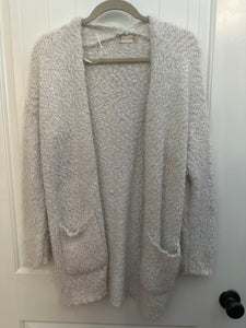 129. Off White Cardigan Size S (VGUC)