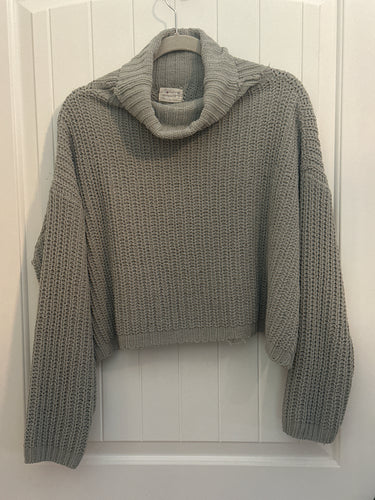 65. Mink Turtleneck Sweater Size L (GUC)