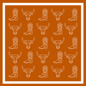 Texas Bandana Gameday Scarf (3 PRINTS AVAILABLE)