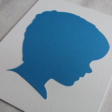 Load image into Gallery viewer, Blue and White Silhouettes