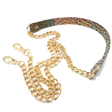 Load image into Gallery viewer, TREK™ Vegan Leather + Chain Strap (MORE COLORS AVAILABLE)